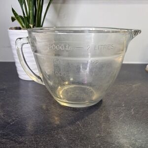 Original Pampered Chef 2 Qt 8 Cup Batter Bowl Measuring Bowl NO Lid